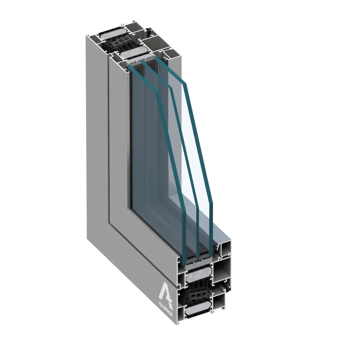 Aluminium-Fenster Aluprof MB-86 — Hersteller UNITECH Polen